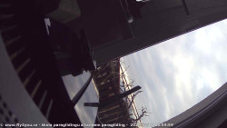 Pohled na jih, hrad Trosky