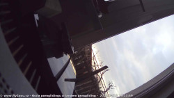 Pohled na jih, hrad Trosky