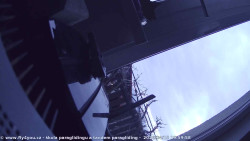 Pohled na jih, hrad Trosky