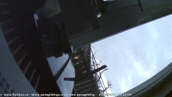 Pohled na jih, hrad Trosky