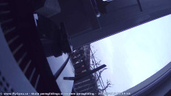 Pohled na jih, hrad Trosky