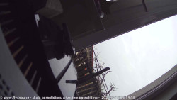 Pohled na jih, hrad Trosky