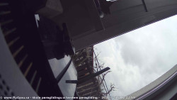 Pohled na jih, hrad Trosky