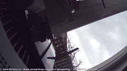 Pohled na jih, hrad Trosky