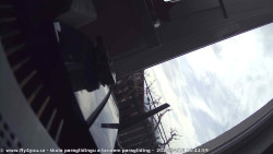 Pohled na jih, hrad Trosky