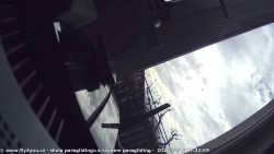 Pohled na jih, hrad Trosky