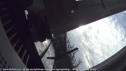 Pohled na jih, hrad Trosky