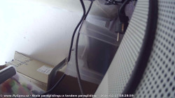 Pohled na jih, hrad Trosky