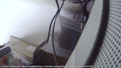 Pohled na jih, hrad Trosky