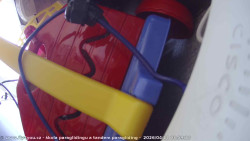 Pohled na jih, hrad Trosky