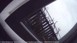 Pohled na jih, hrad Trosky