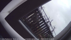 Pohled na jih, hrad Trosky