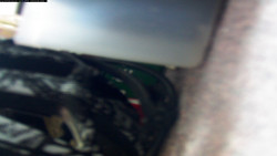 Pohled na jih, hrad Trosky