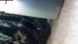 Pohled na jih, hrad Trosky