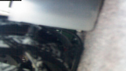 Pohled na jih, hrad Trosky