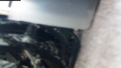 Pohled na jih, hrad Trosky