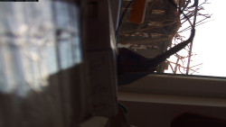 Pohled na jih, hrad Trosky