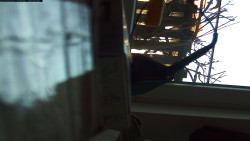 Pohled na jih, hrad Trosky