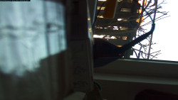 Pohled na jih, hrad Trosky