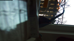 Pohled na jih, hrad Trosky