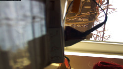 Pohled na jih, hrad Trosky