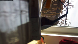 Pohled na jih, hrad Trosky