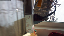 Pohled na jih, hrad Trosky