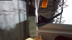 Pohled na jih, hrad Trosky