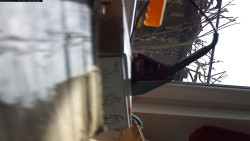 Pohled na jih, hrad Trosky