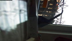 Pohled na jih, hrad Trosky