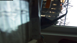 Pohled na jih, hrad Trosky