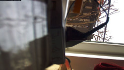 Pohled na jih, hrad Trosky