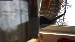 Pohled na jih, hrad Trosky