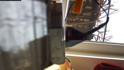 Pohled na jih, hrad Trosky