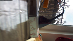 Pohled na jih, hrad Trosky