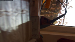 Pohled na jih, hrad Trosky