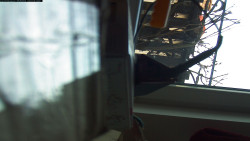 Pohled na jih, hrad Trosky