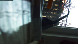 Pohled na jih, hrad Trosky