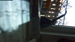 Pohled na jih, hrad Trosky