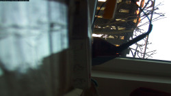 Pohled na jih, hrad Trosky