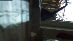 Pohled na jih, hrad Trosky