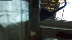 Pohled na jih, hrad Trosky