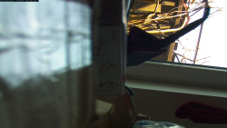 Pohled na jih, hrad Trosky