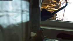 Pohled na jih, hrad Trosky