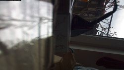 Pohled na jih, hrad Trosky