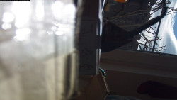 Pohled na jih, hrad Trosky