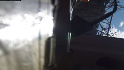 Pohled na jih, hrad Trosky