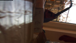 Pohled na jih, hrad Trosky