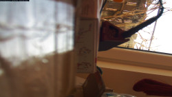 Pohled na jih, hrad Trosky