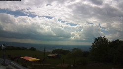 Pohled na jih, hrad Trosky